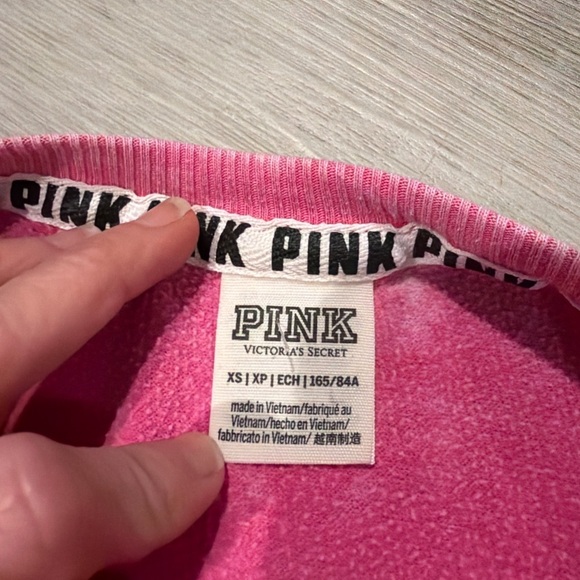 Pink Logo Sweatshirt 1489 - Picture 3 of 3